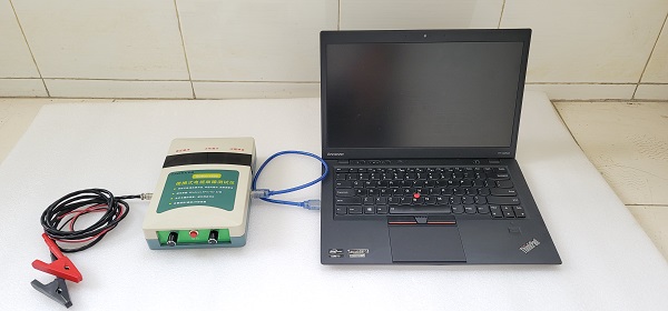 GDBN-C4000电缆故障测试仪配合笔记本电脑工作